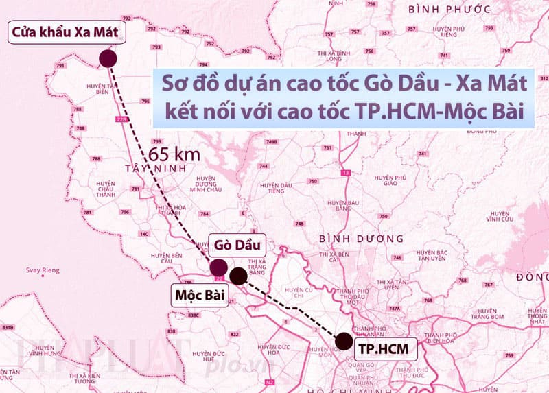 Chính phủ giao Tây Ninh triển khai dự án cao tốc Gò Dầu - Xa Mát 